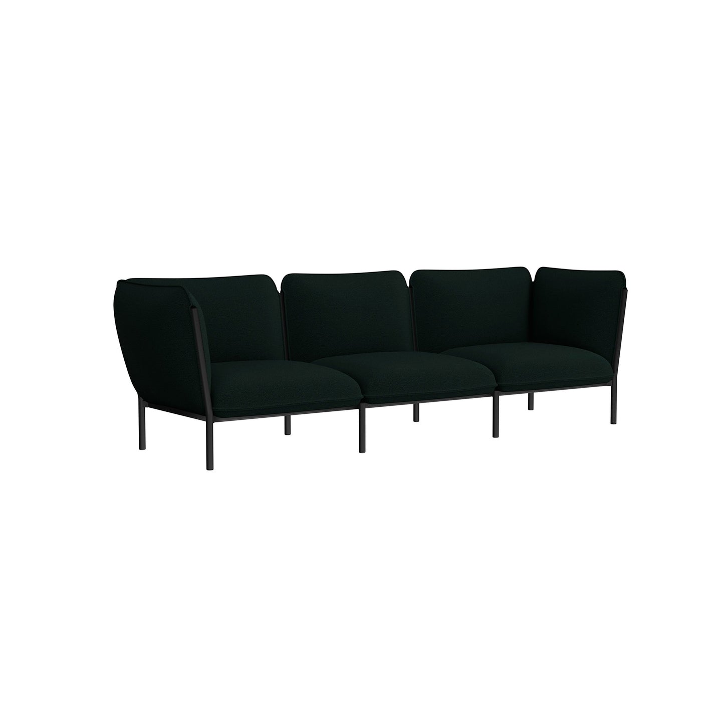 Kumo 3-Seater Sofa with Armrests
