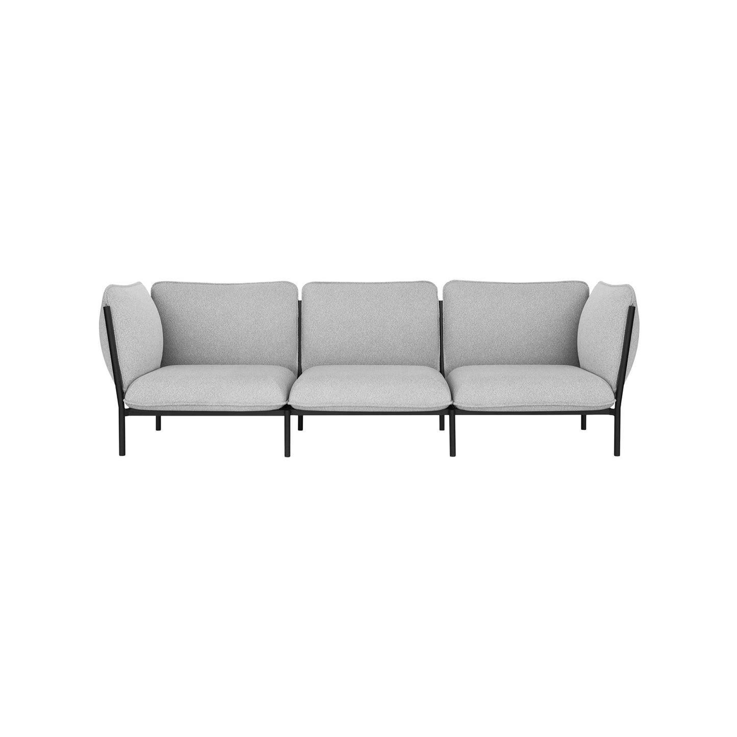 Kumo 3-Seater Sofa with Armrests