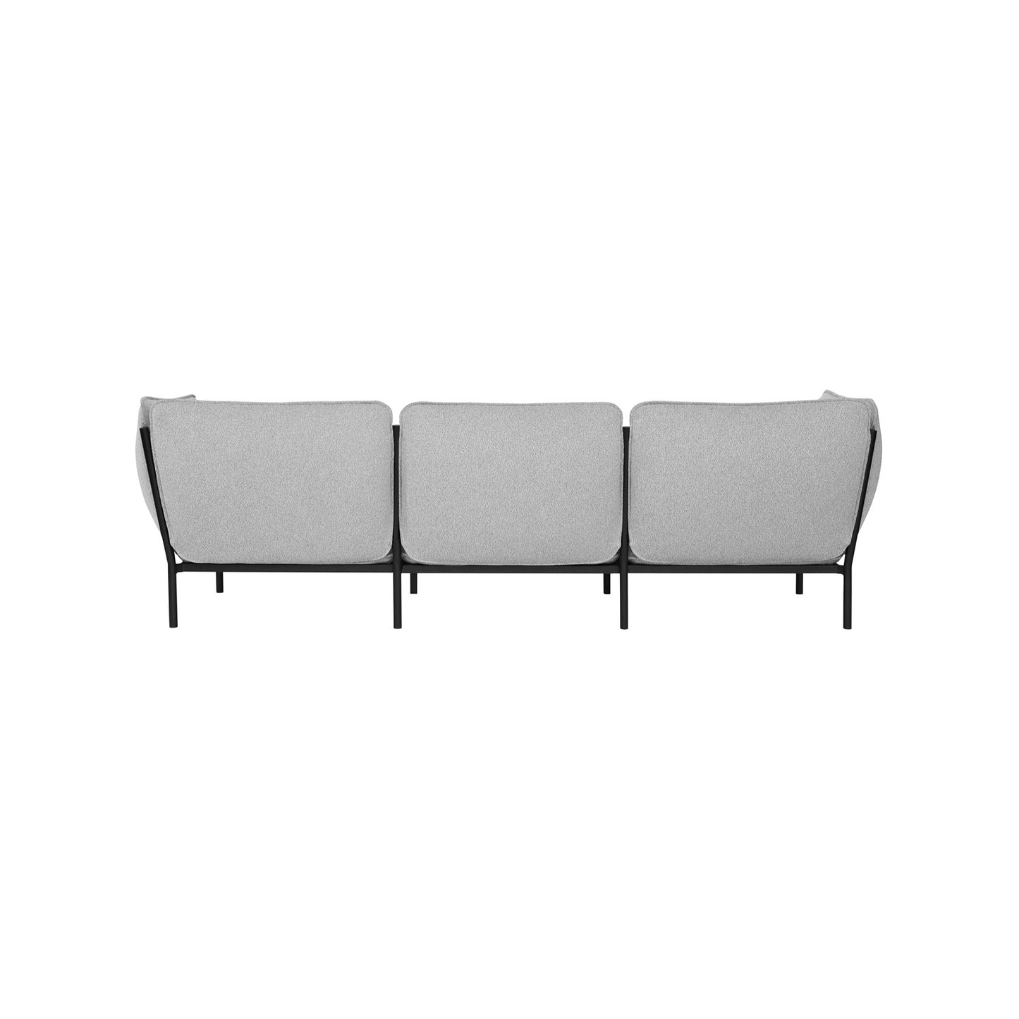 Kumo 3-Seater Sofa with Armrests