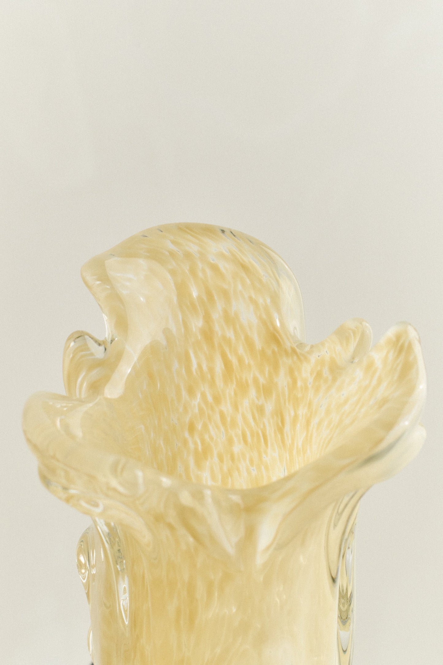 S.R. Vintage Drape Glass Vase