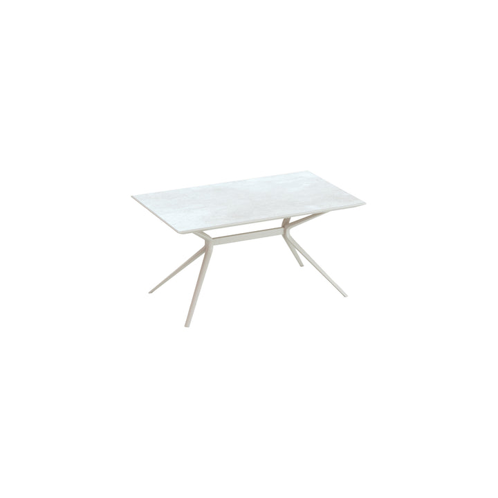Moai Rectangle table with top in porcelain stoneware