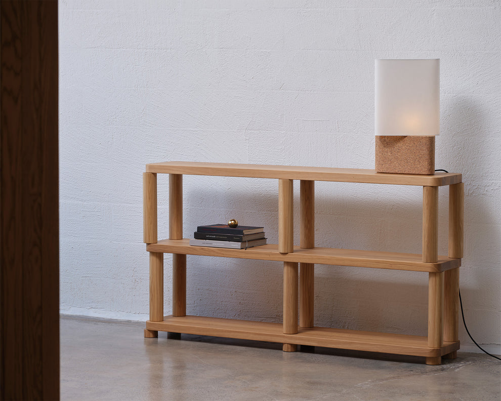 Offset Storage Large Offset Shelf for Modern Home Storage Solutions – District Furniture