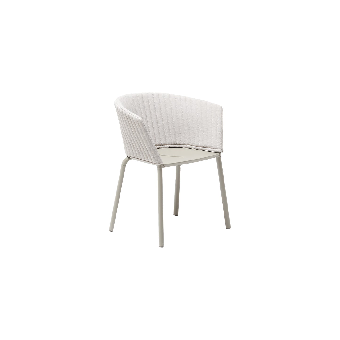 Ria Dining Armchair With Quilted Backrest