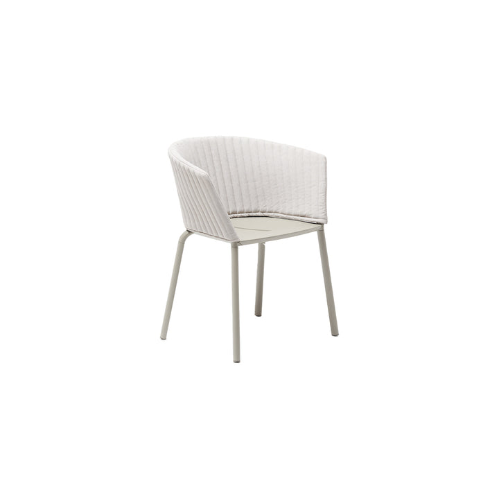 Ria Dining Armchair With Quilted Backrest