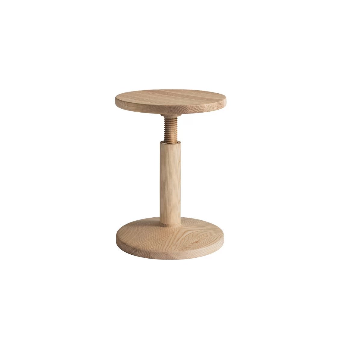 All Wood Stool Bobbin - District Furniture