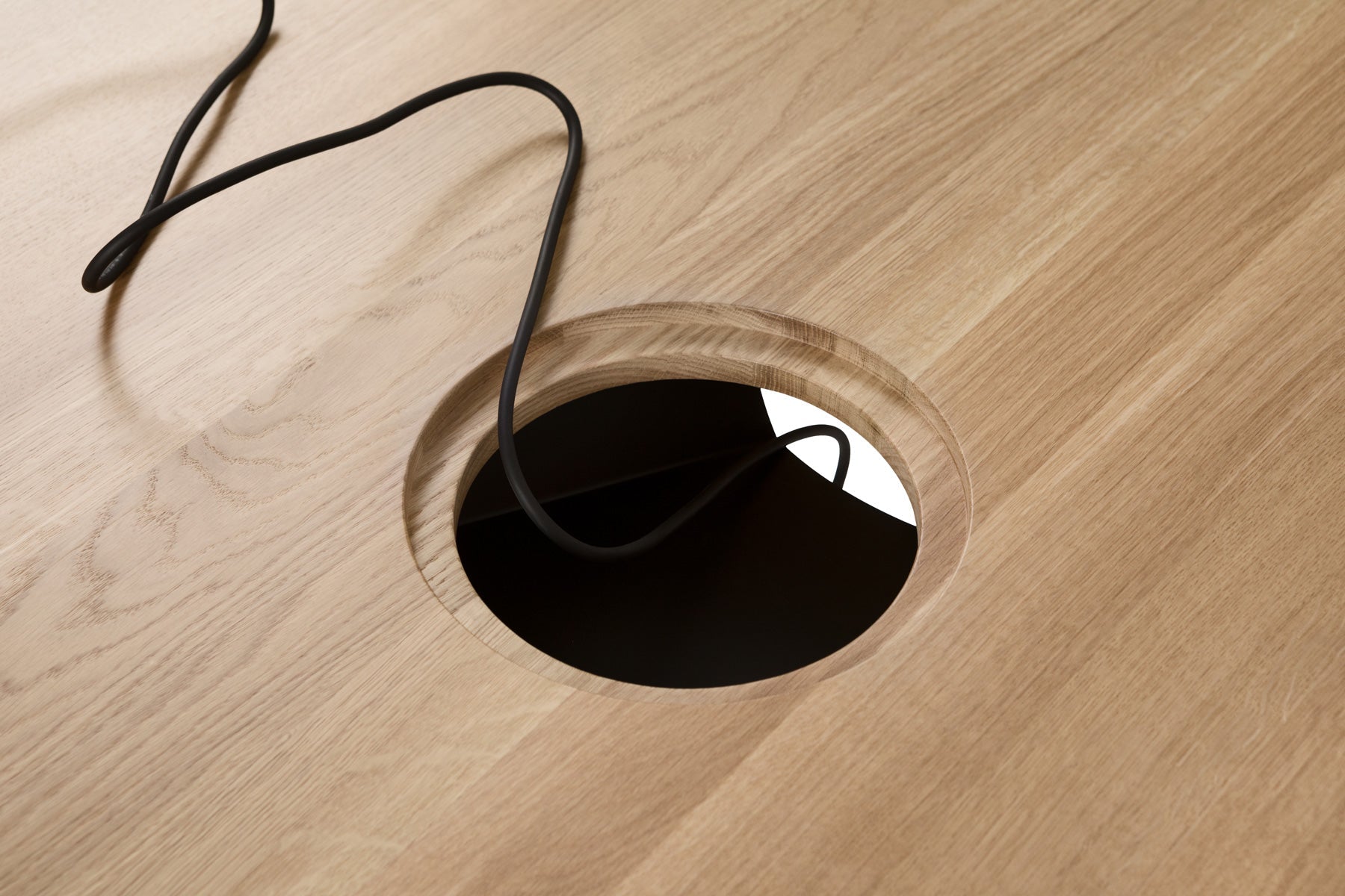 Alle Round Media Table - District Furniture