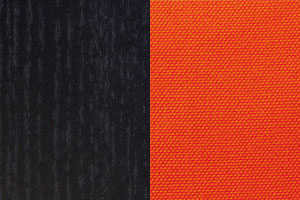Ash Black / Orange Canvas