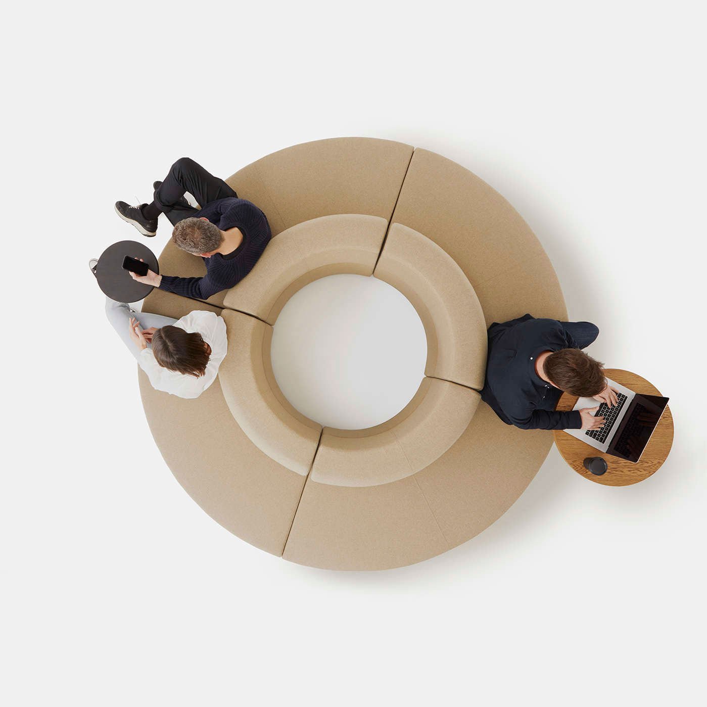 Boundary Lowback System Round - District Furniture