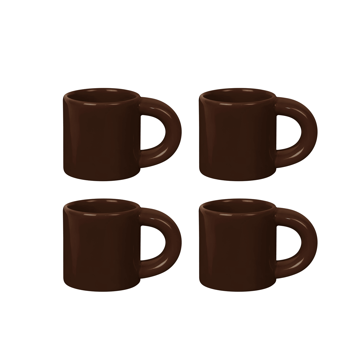 Bronto Espresso Cup (Set of 4) - District Furniture