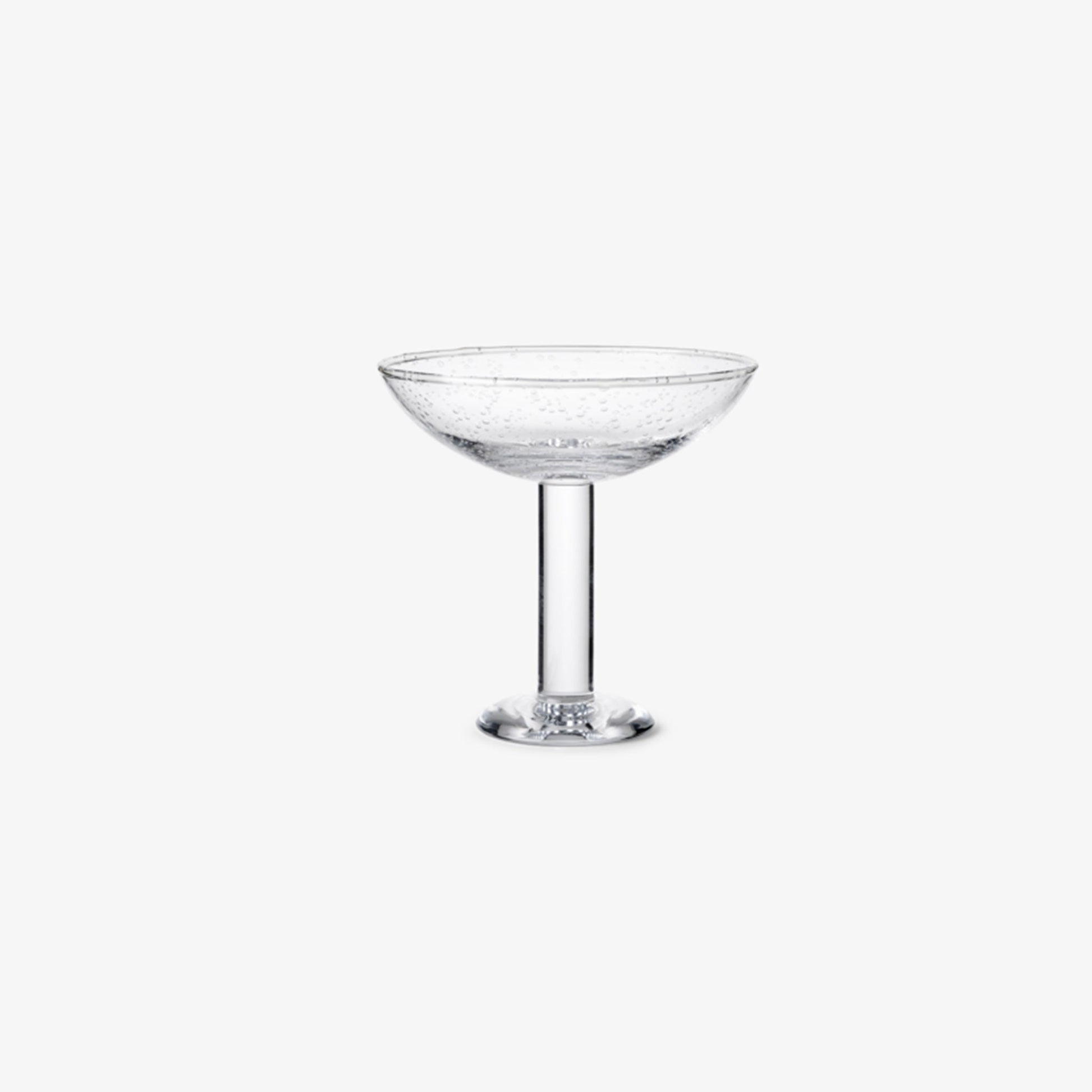 Bubble Glass Champagne Coupe - District Furniture