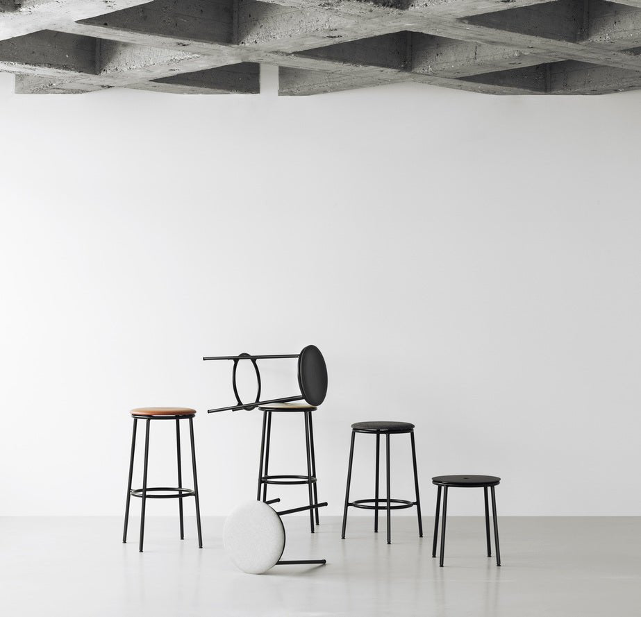 Circa Stool Upholstered - District Furniture