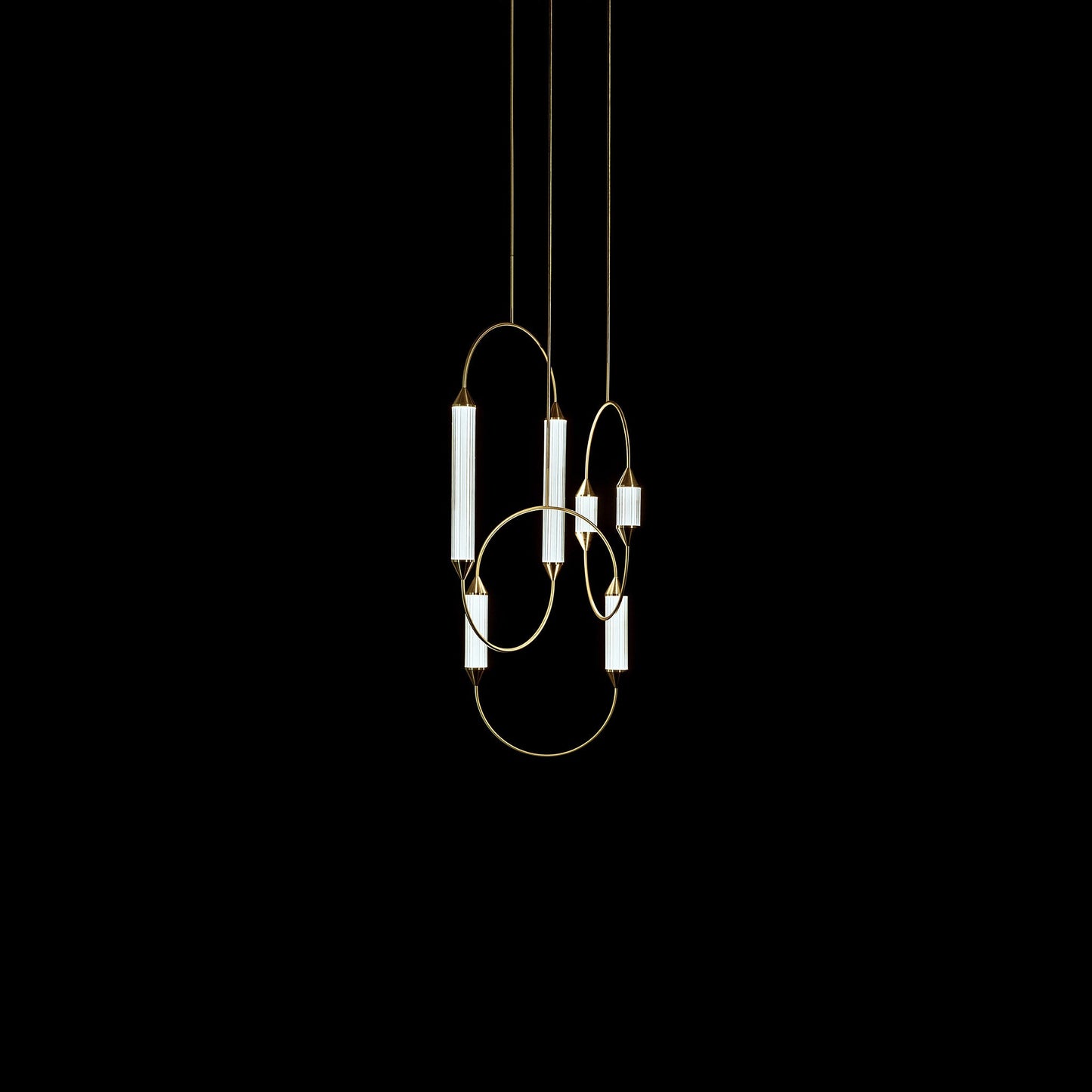 Cirque Chandelier Weave - District Furniture