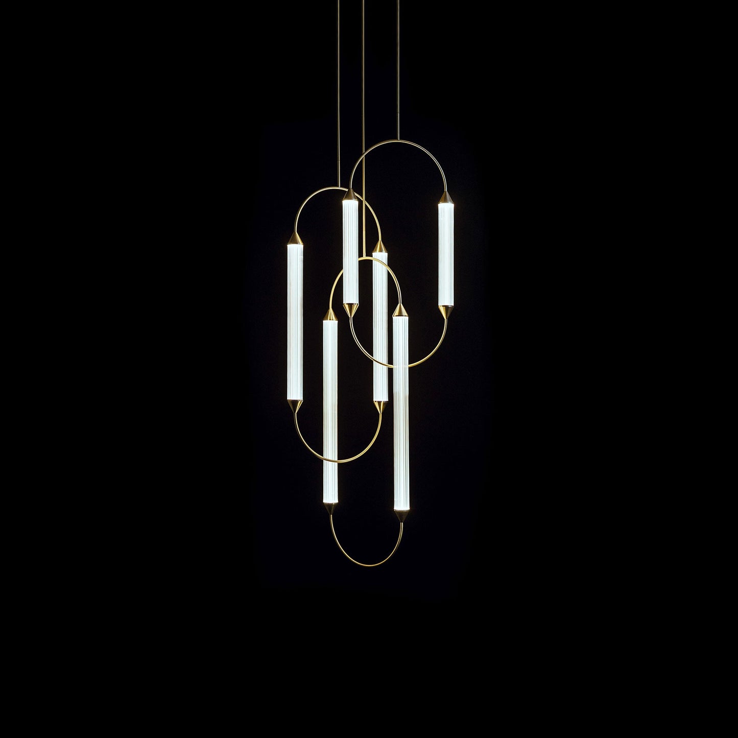 Cirque Chandelier Weave - District Furniture