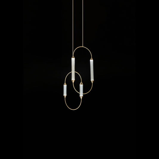 Cirque Chandelier Weave - District Furniture