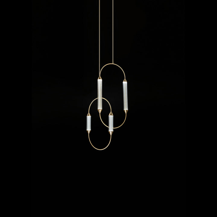 Cirque Chandelier Weave - District Furniture