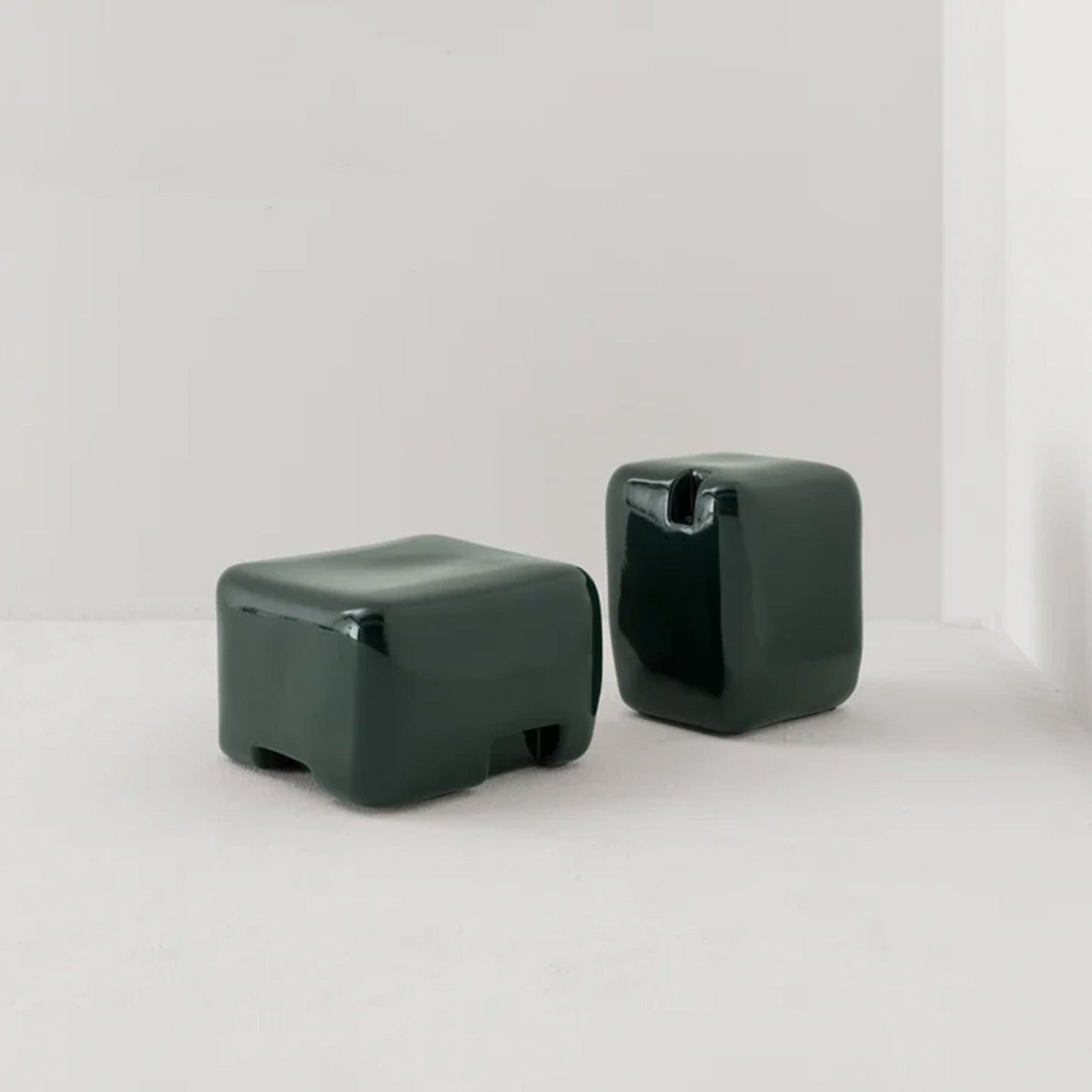 Cobble Low Table & Stool - District Furniture