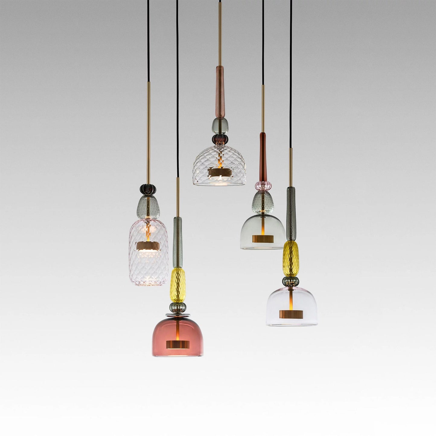 Flauti Chandelier Circular - District Furniture