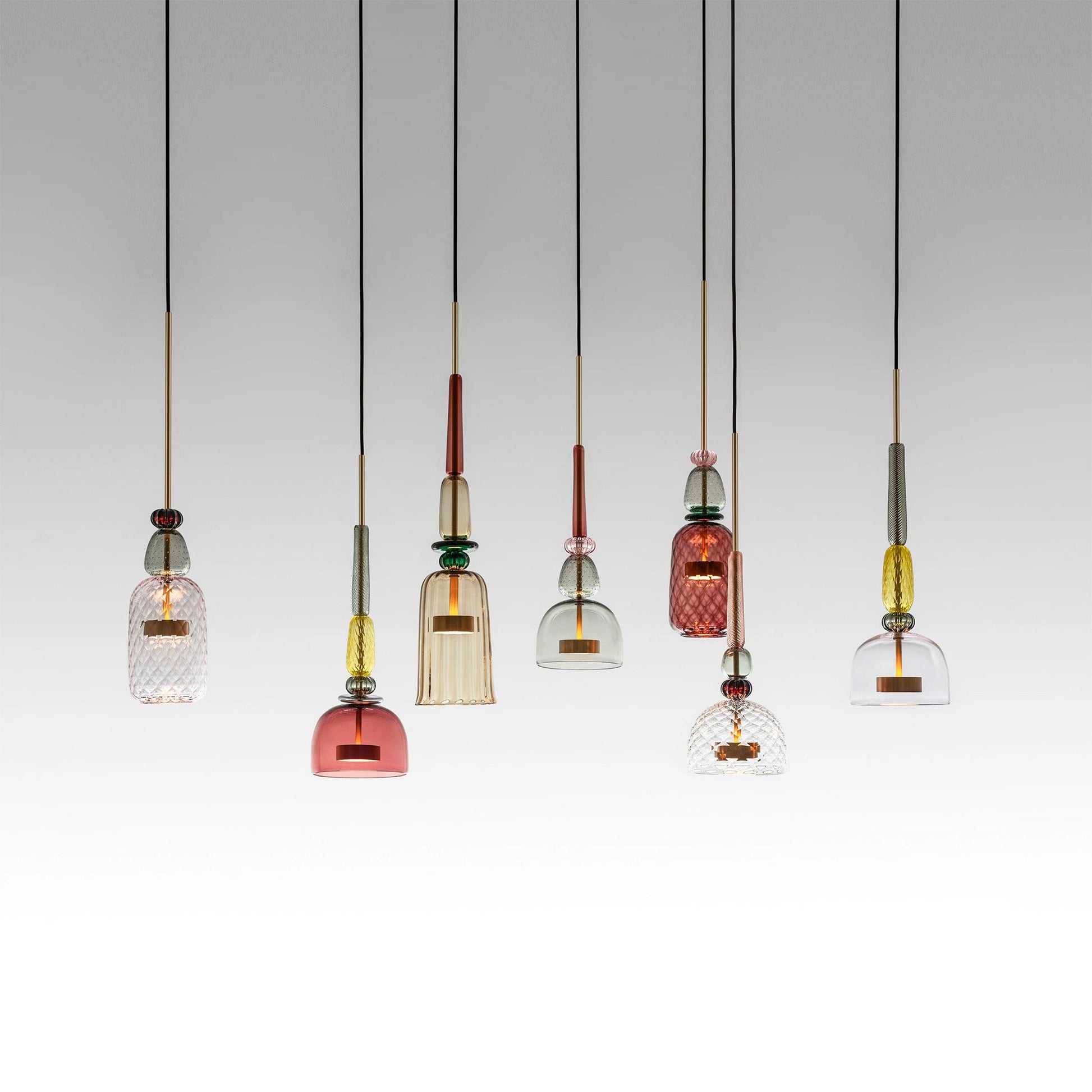 Flauti Chandelier Zig Zag - District Furniture