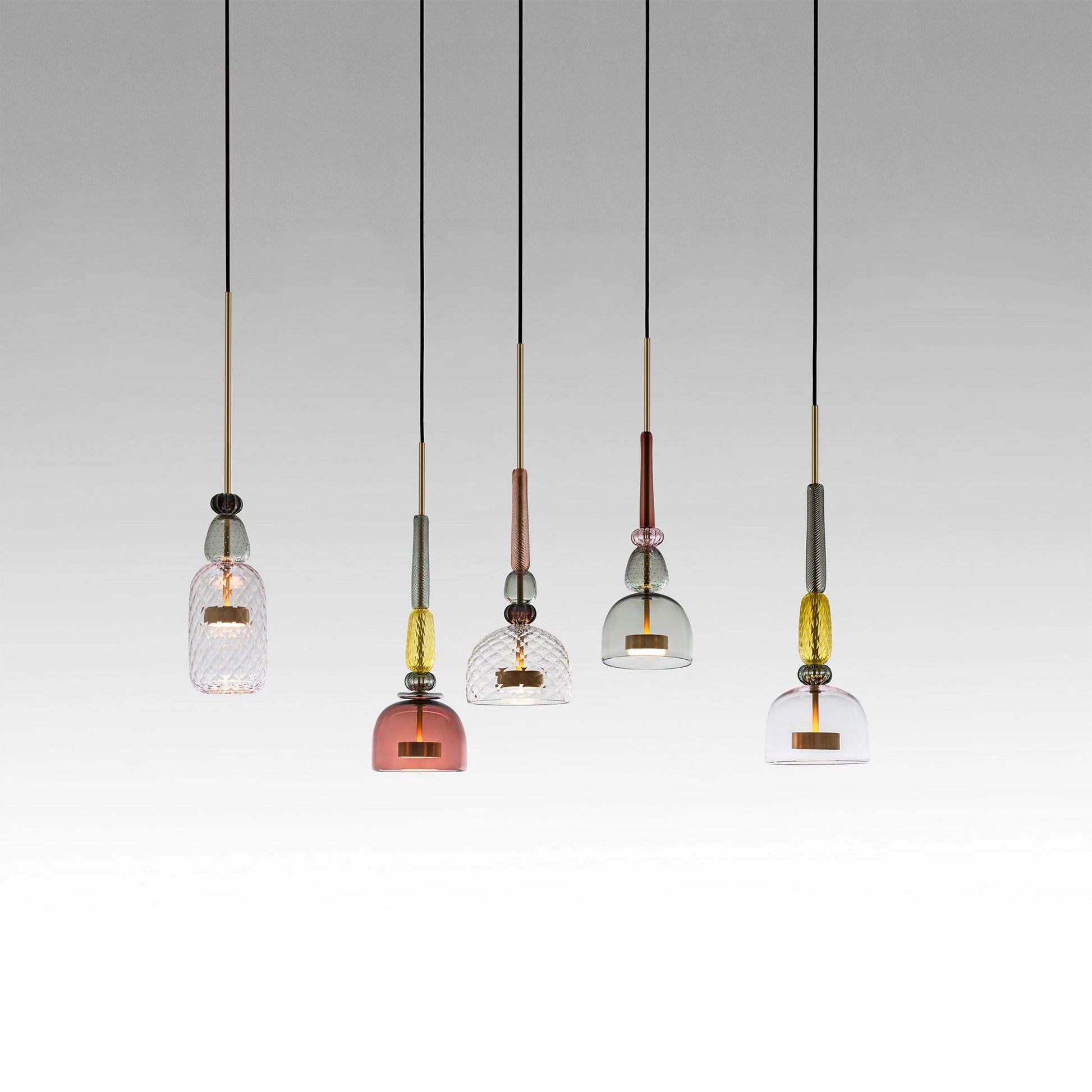 Flauti Chandelier Zig Zag - District Furniture