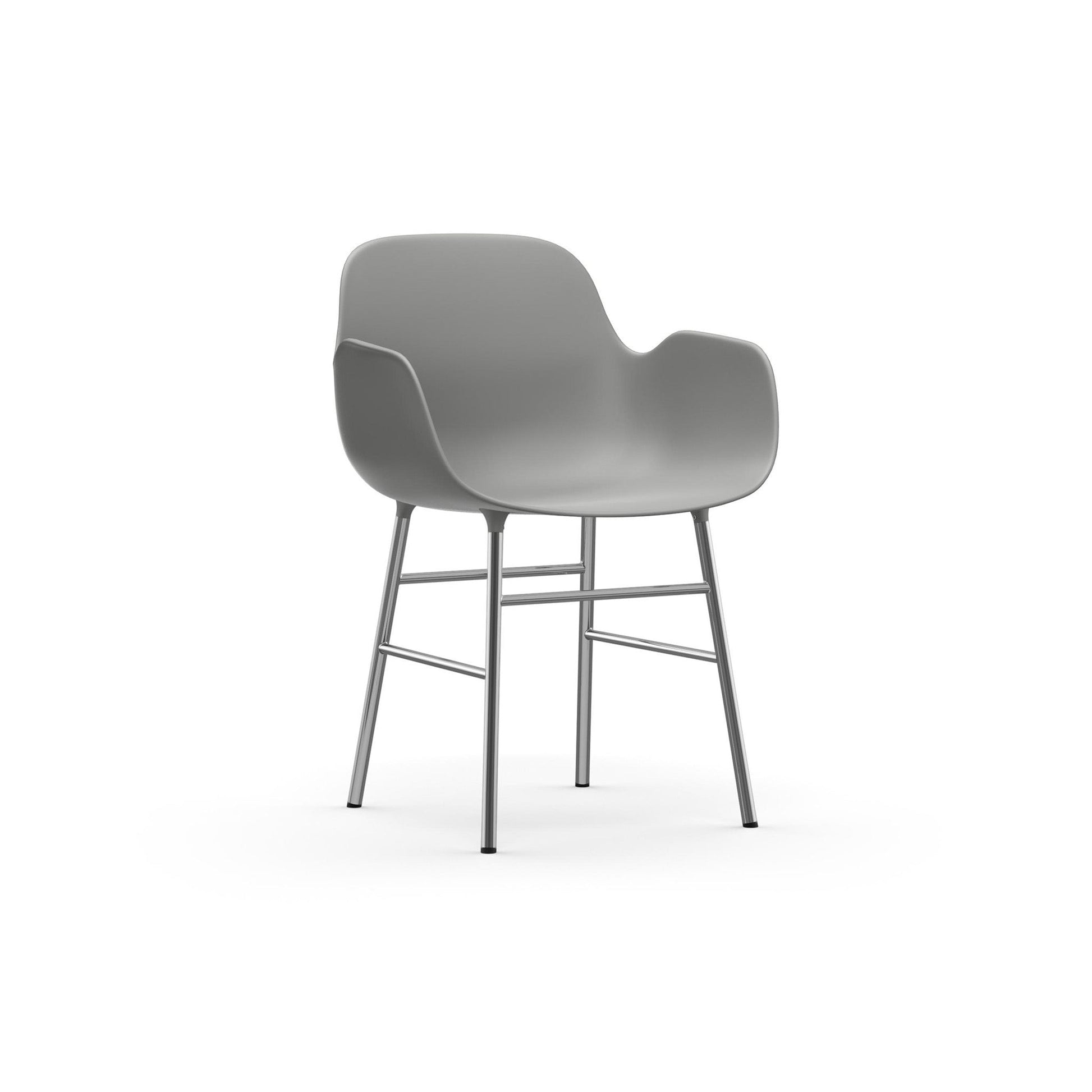 Form Armchair Steel - District Furniture