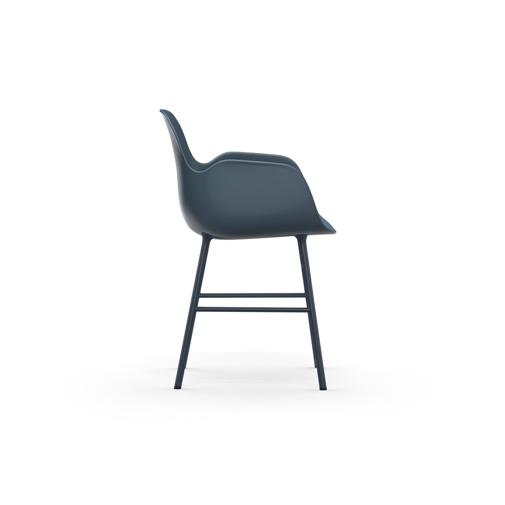 Form Armchair Steel - District Furniture