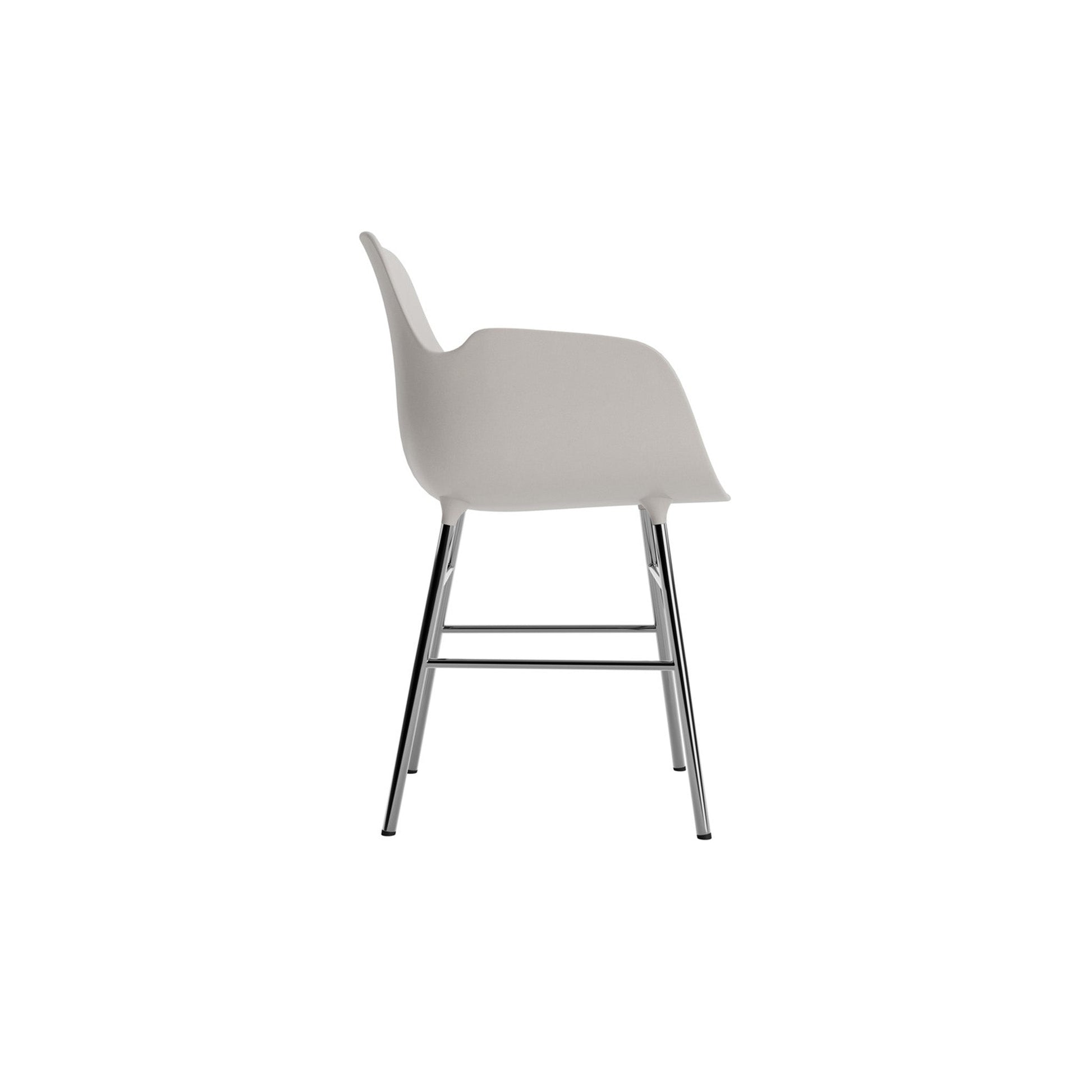 Form Armchair Steel - District Furniture