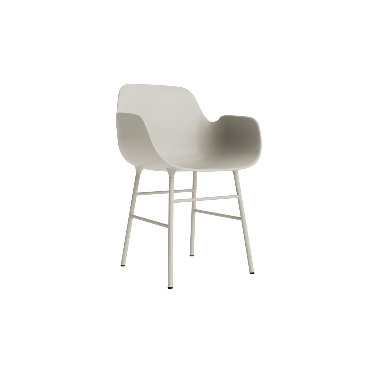 Form Armchair Steel - District Furniture