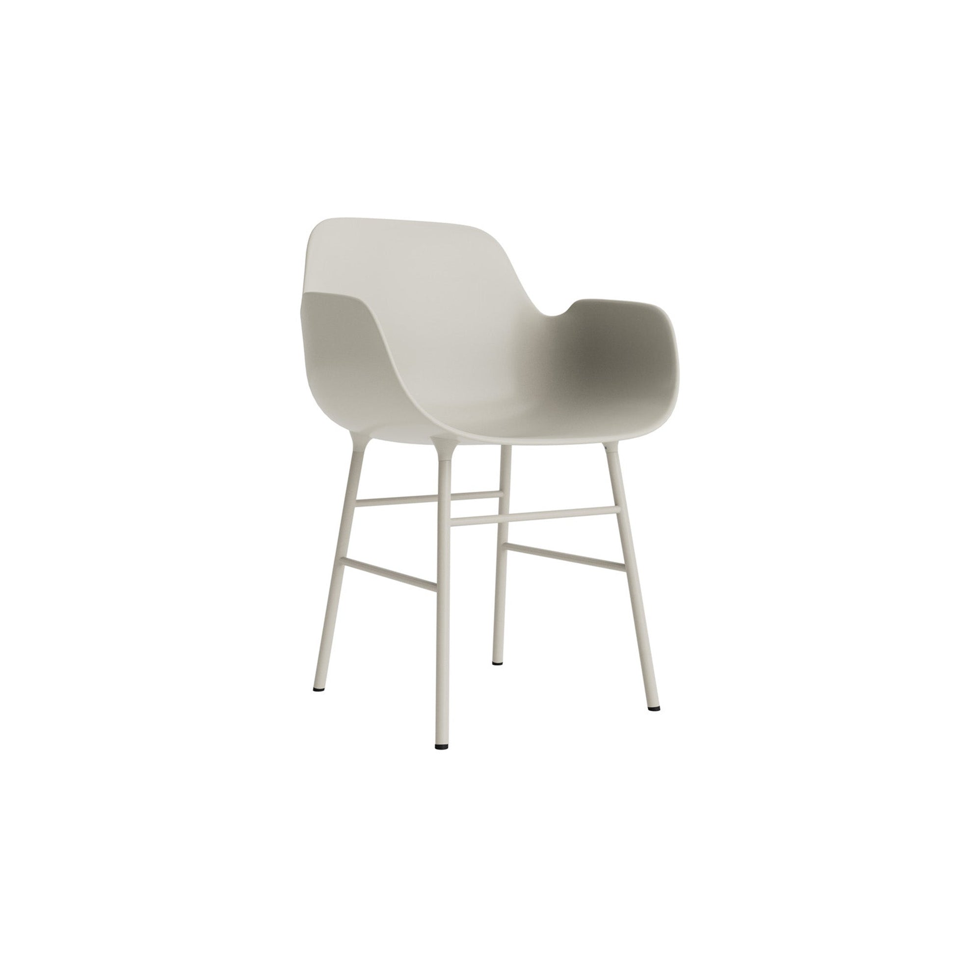 Form Armchair Steel - District Furniture
