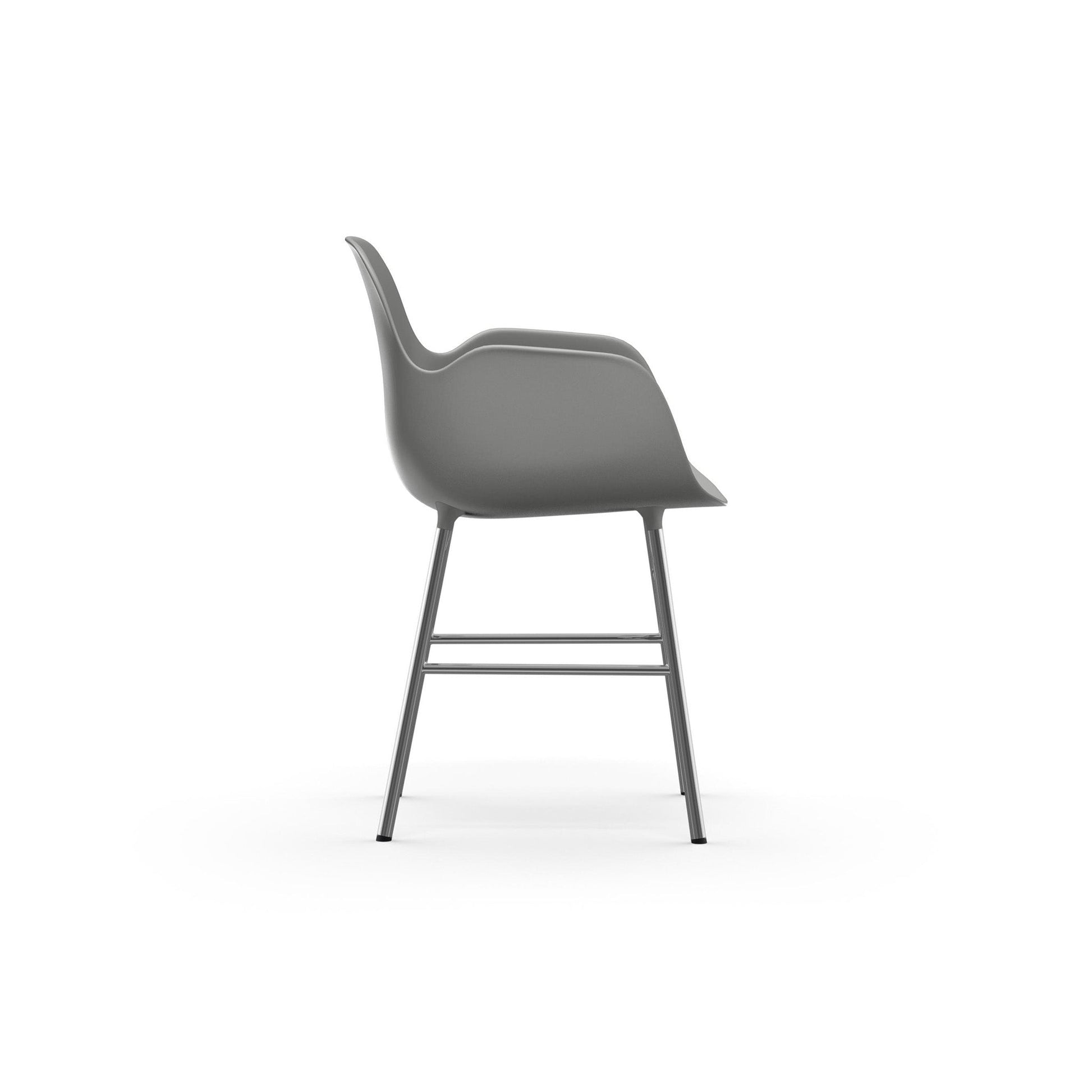 Form Armchair Steel - District Furniture