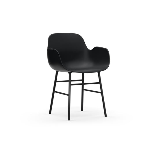 Form Armchair Steel - District Furniture
