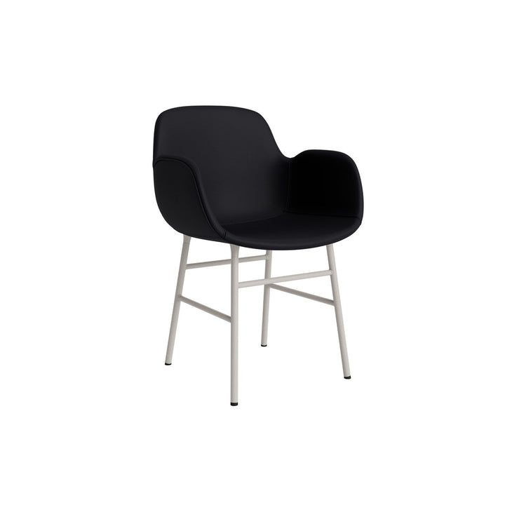 Form Armchair Steel Upholstered - District Furniture