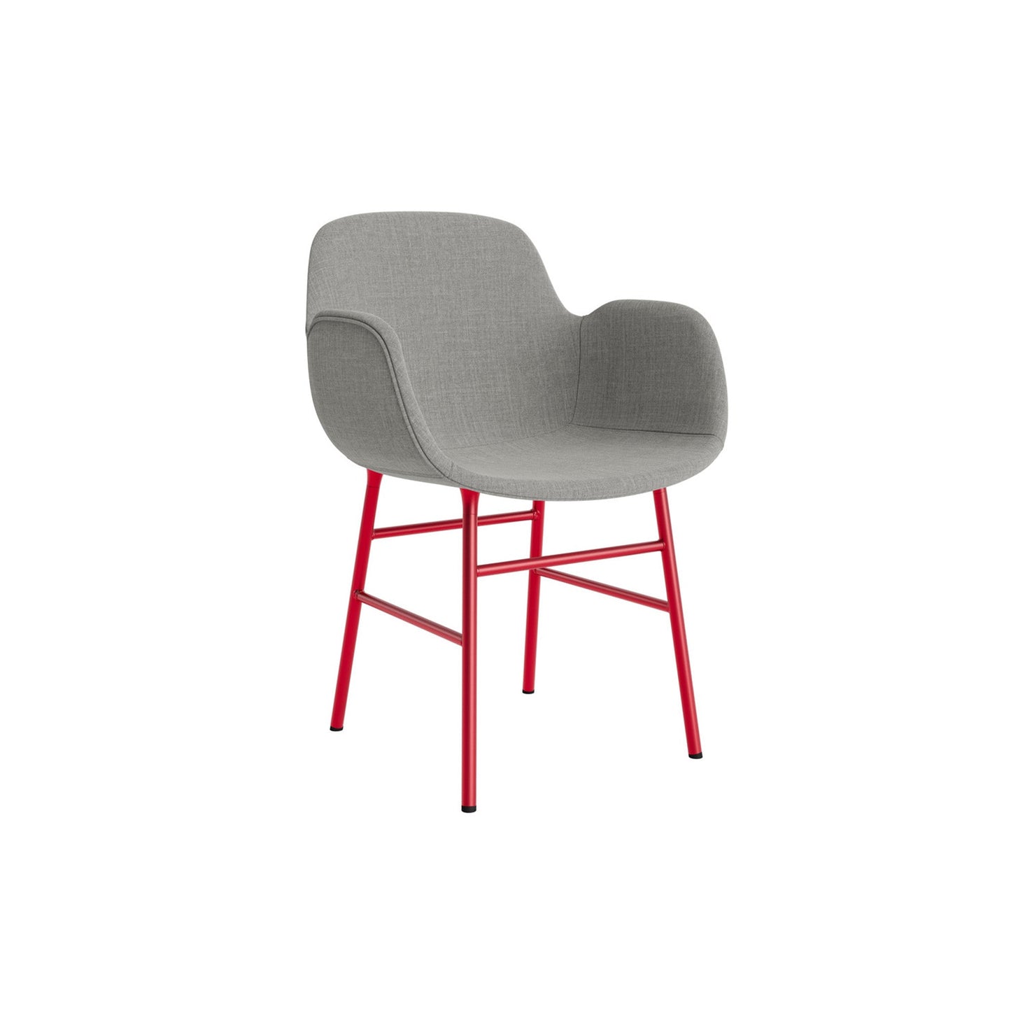 Form Armchair Steel Upholstered - District Furniture