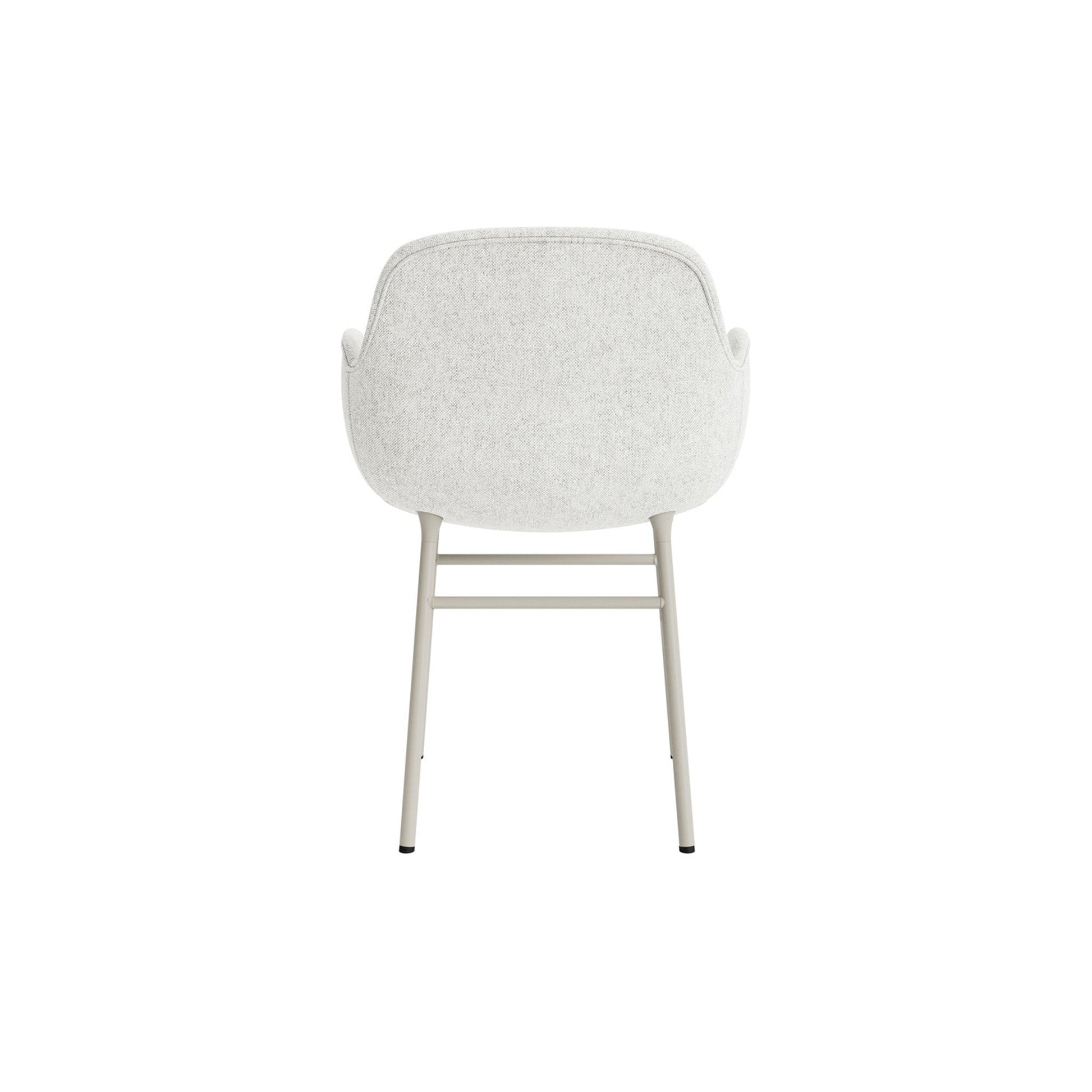 Form Armchair Steel Upholstered - District Furniture