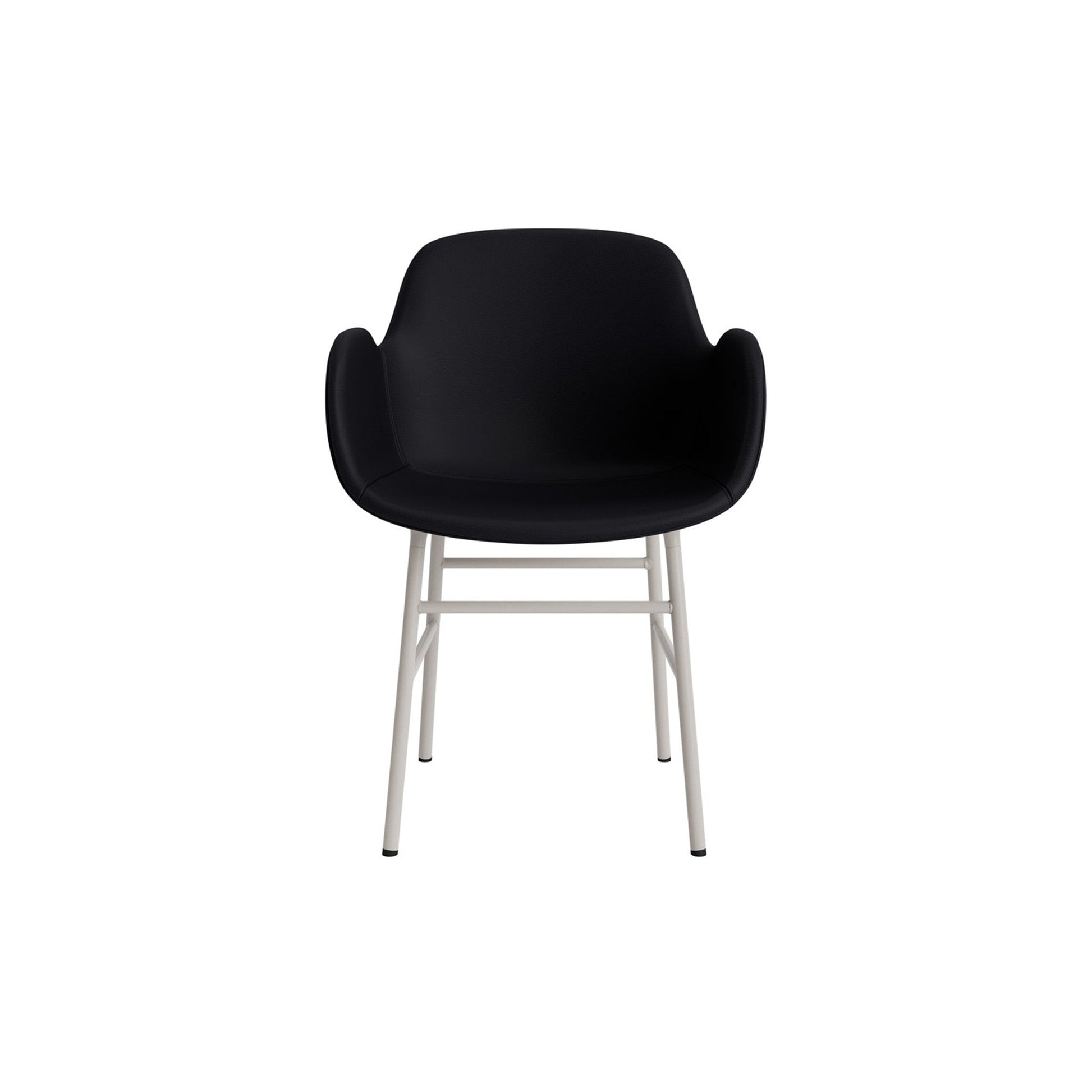 Form Armchair Steel Upholstered - District Furniture