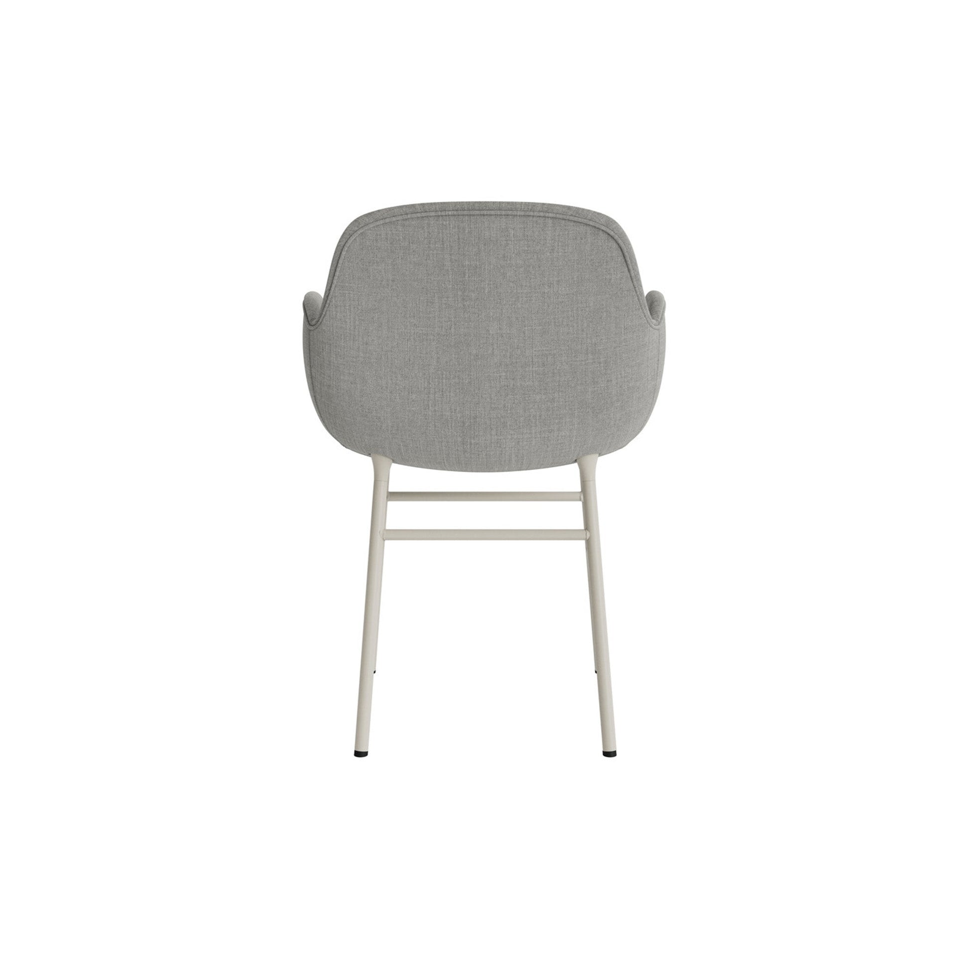 Form Armchair Steel Upholstered - District Furniture