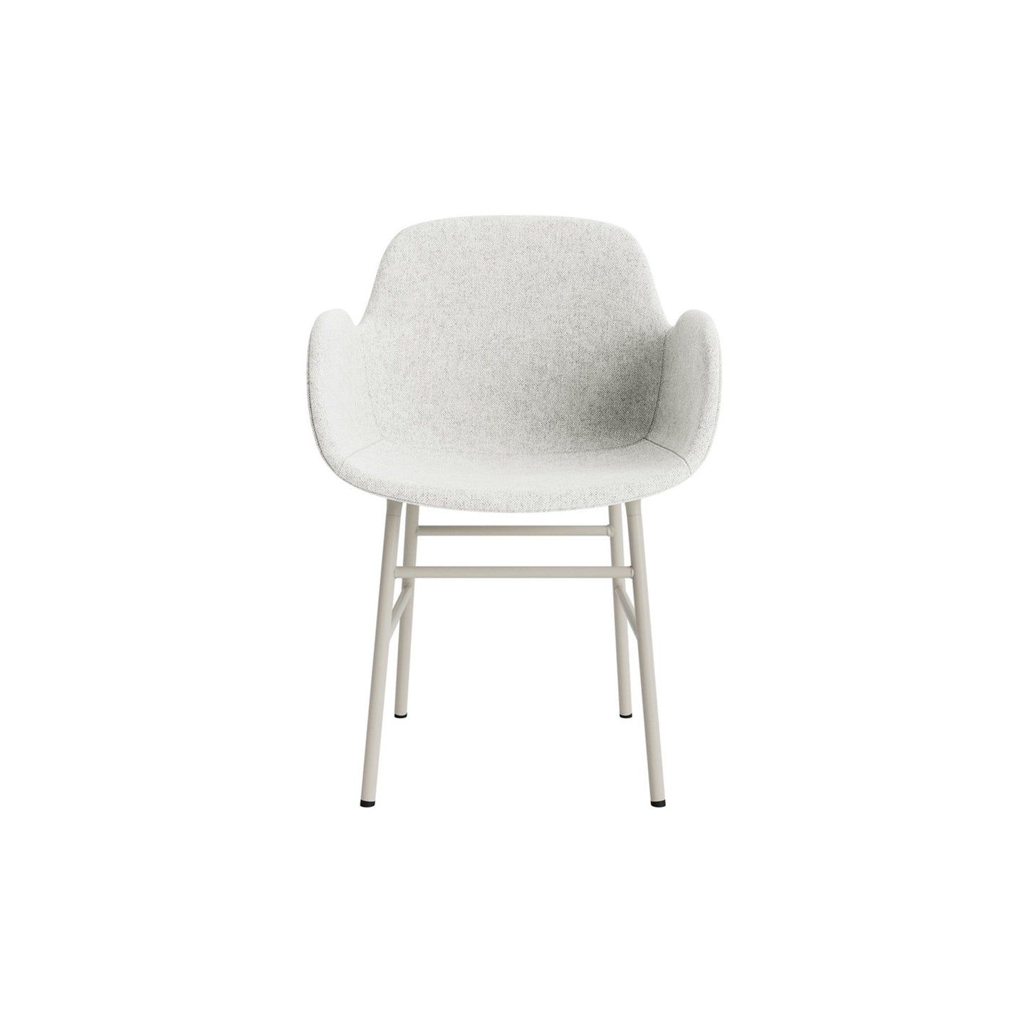Form Armchair Steel Upholstered - District Furniture