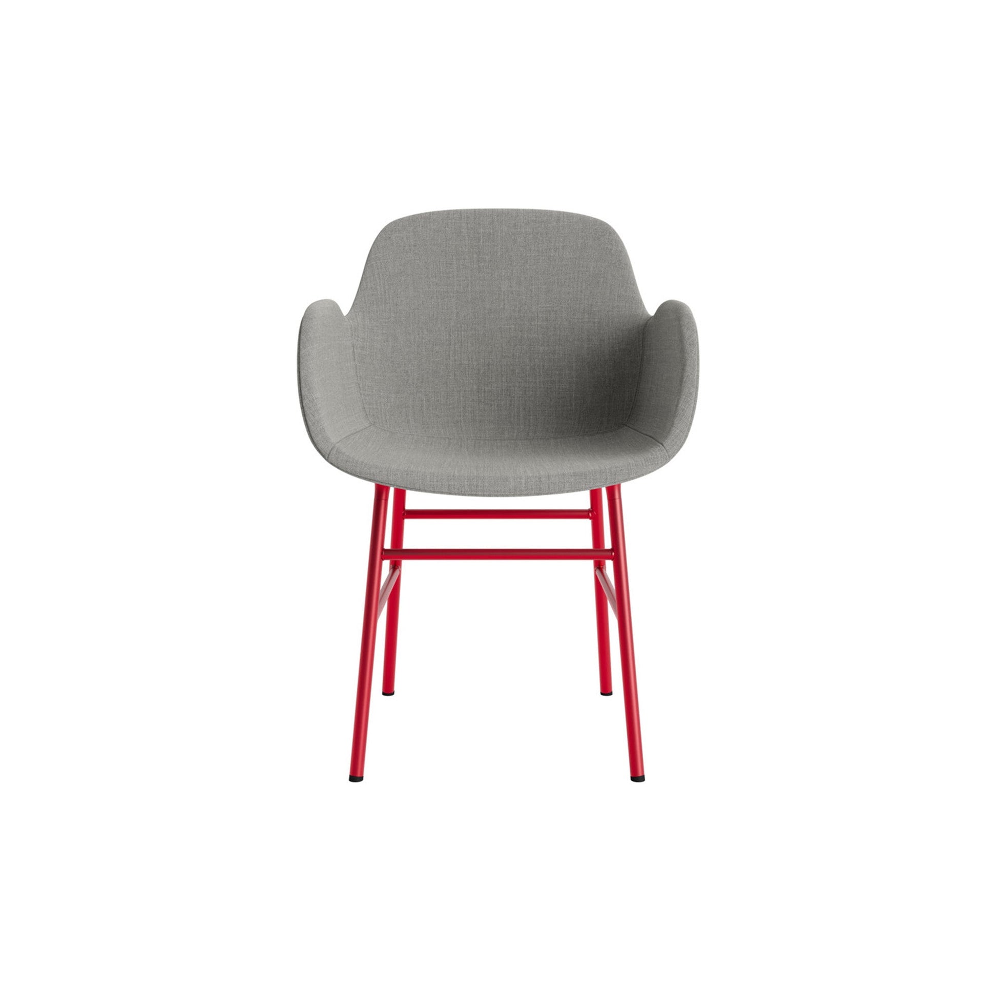 Form Armchair Steel Upholstered - District Furniture