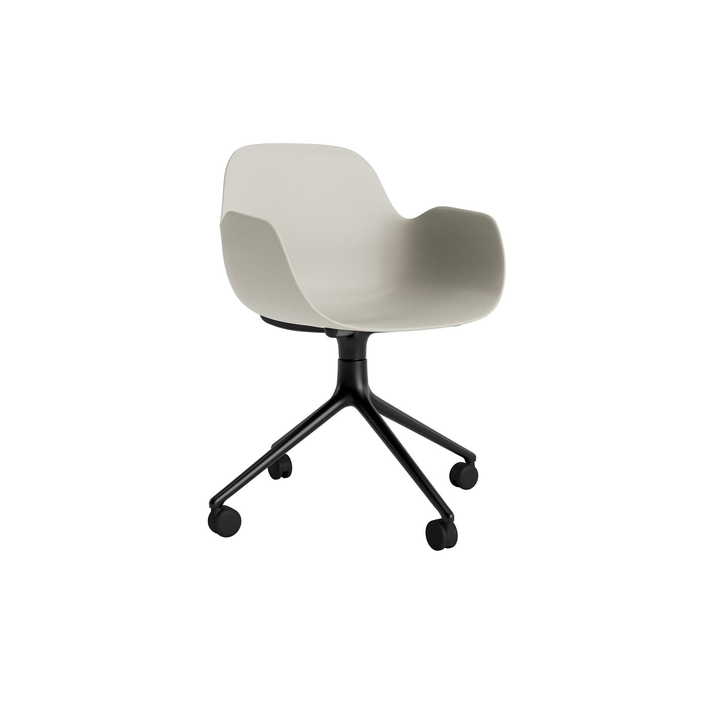 Form Armchair Swivel 4W - District Furniture
