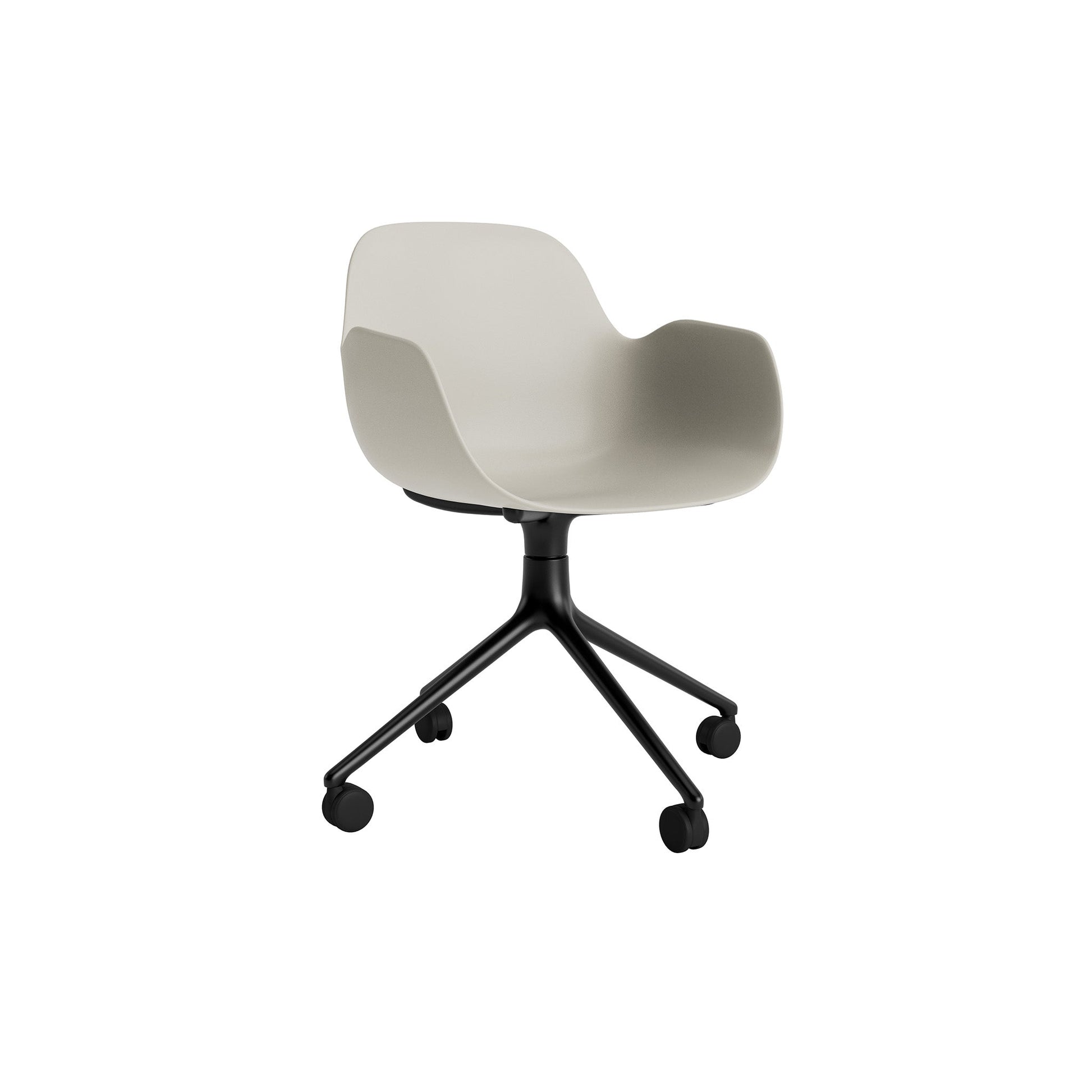 Form Armchair Swivel 4W - District Furniture