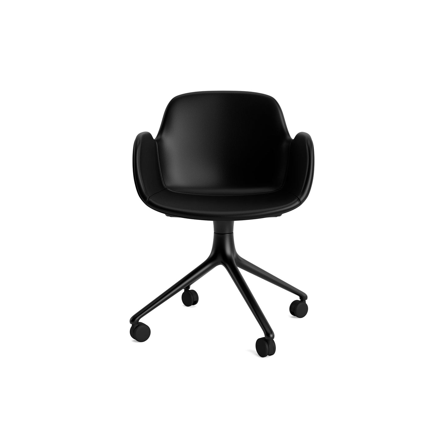 Form Armchair Swivel 4W Full Upholstery - District Furniture
