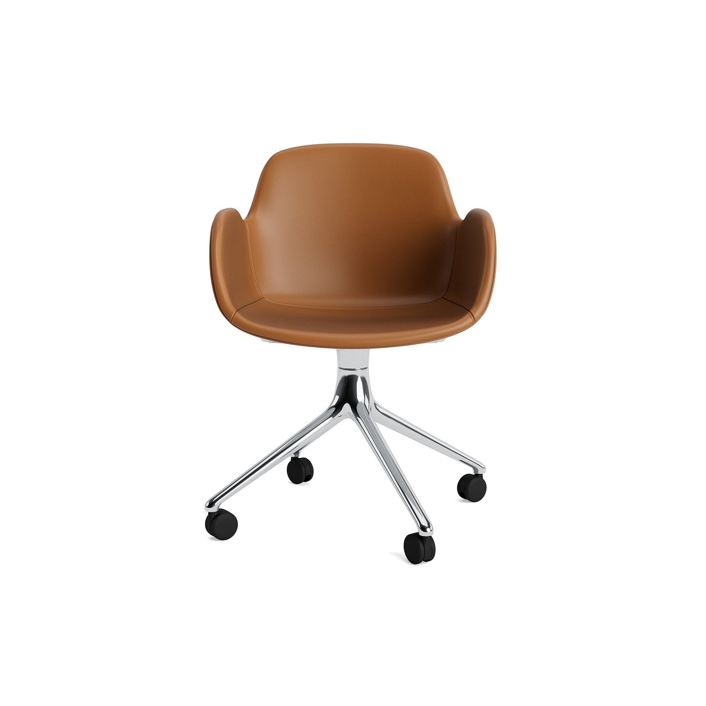 Form Armchair Swivel 4W Full Upholstery - District Furniture