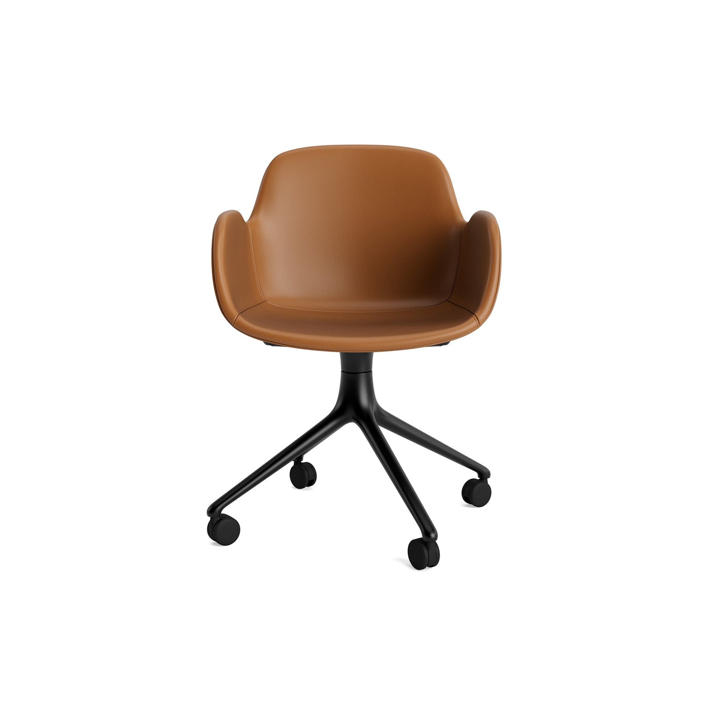 Form Armchair Swivel 4W Full Upholstery - District Furniture