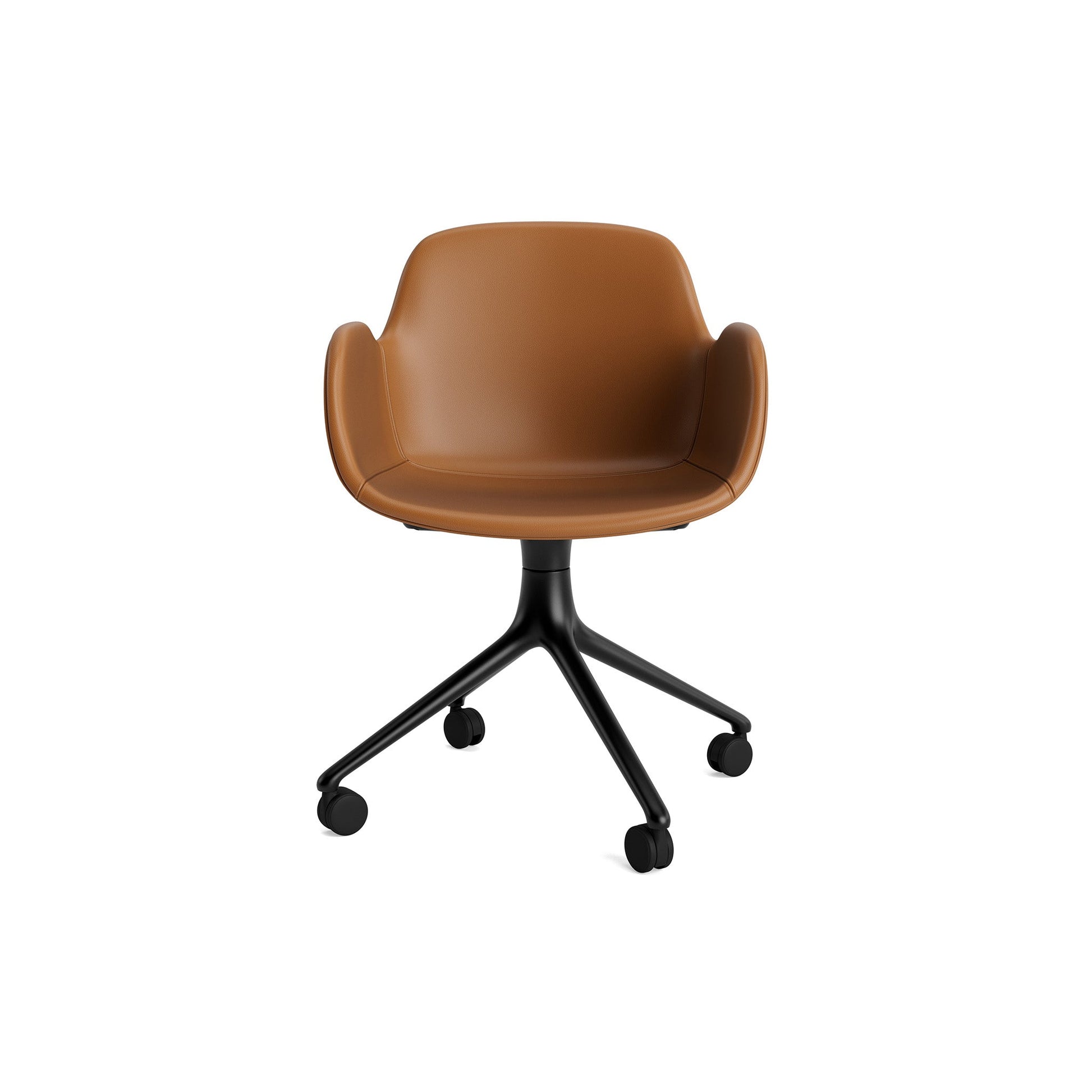 Form Armchair Swivel 4W Full Upholstery - District Furniture