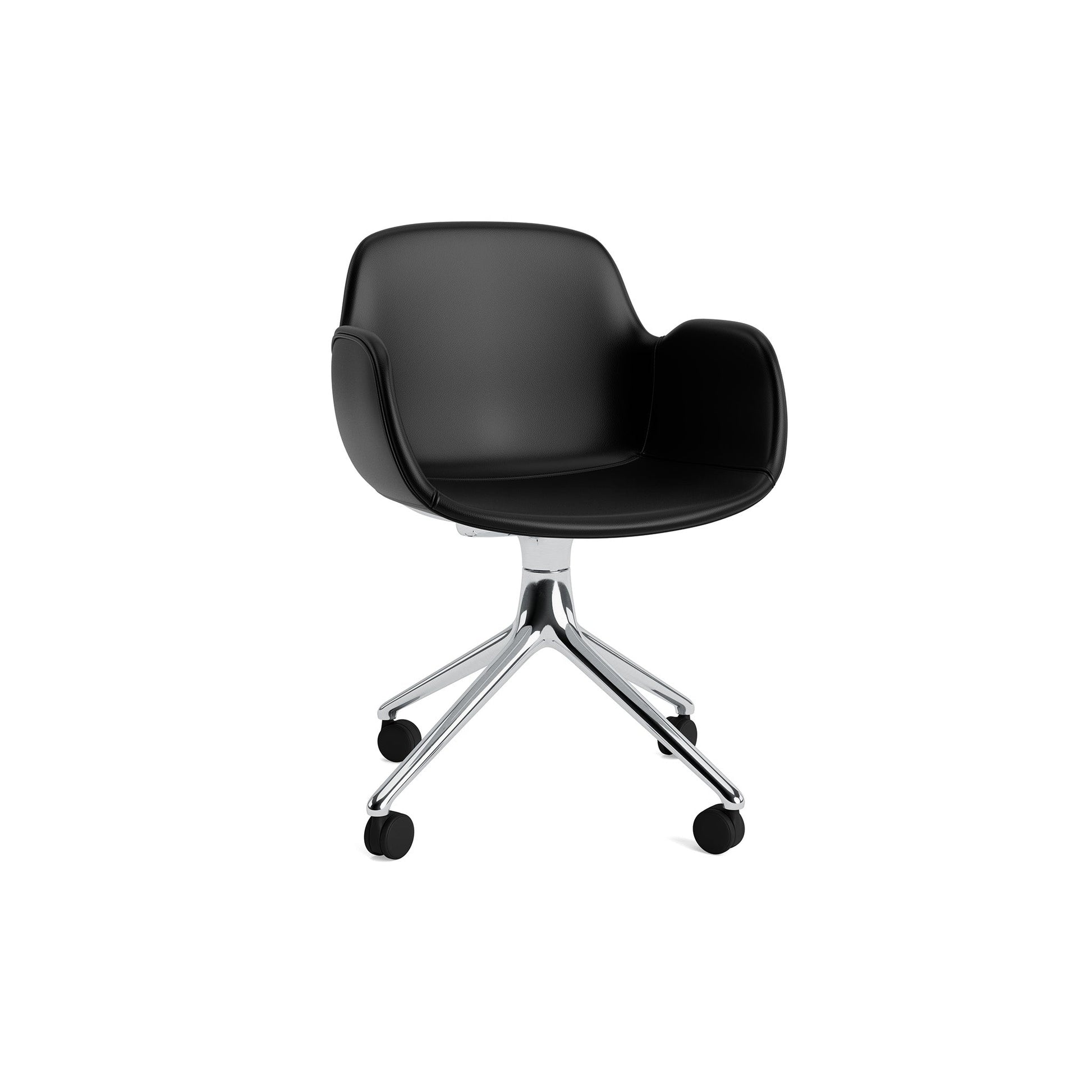 Form Armchair Swivel 4W Full Upholstery - District Furniture