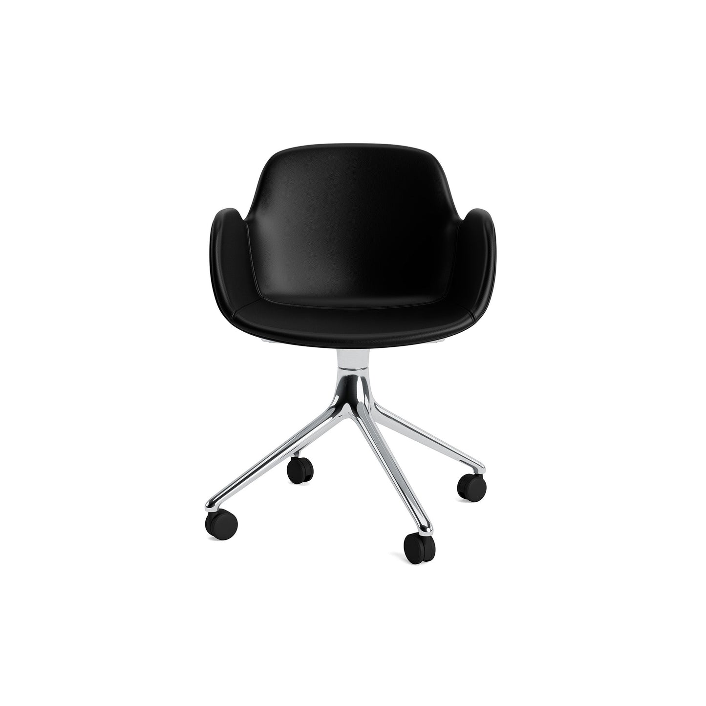 Form Armchair Swivel 4W Full Upholstery - District Furniture