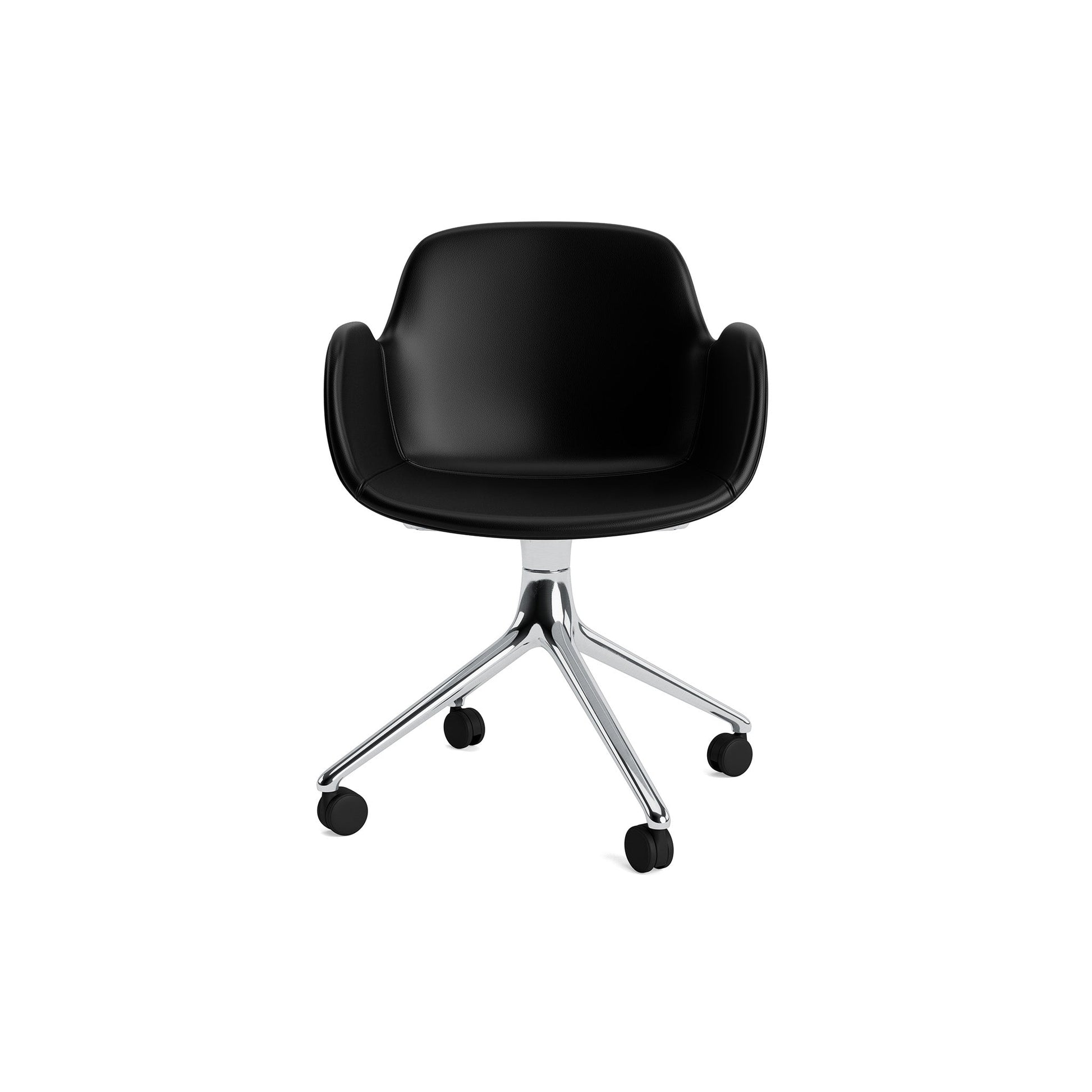 Form Armchair Swivel 4W Full Upholstery - District Furniture