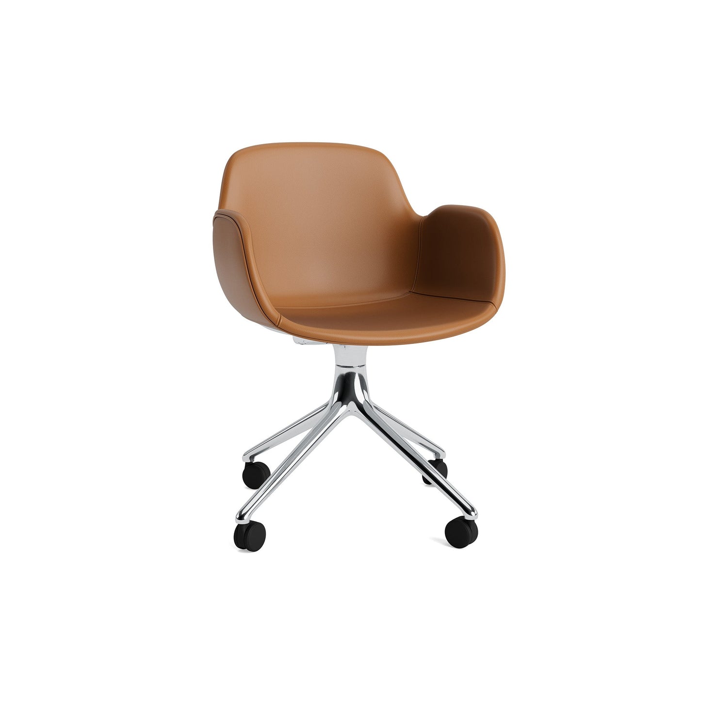 Form Armchair Swivel 4W Full Upholstery - District Furniture