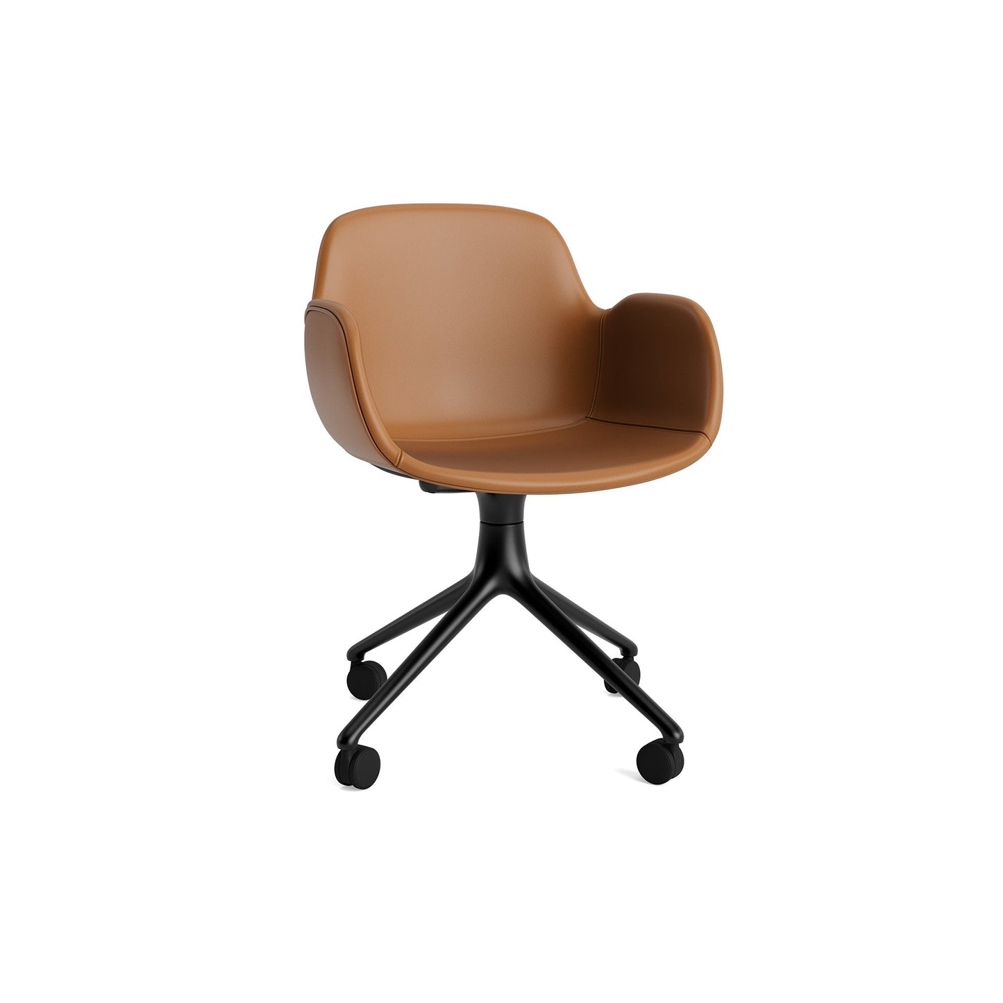 Form Armchair Swivel 4W Full Upholstery - District Furniture
