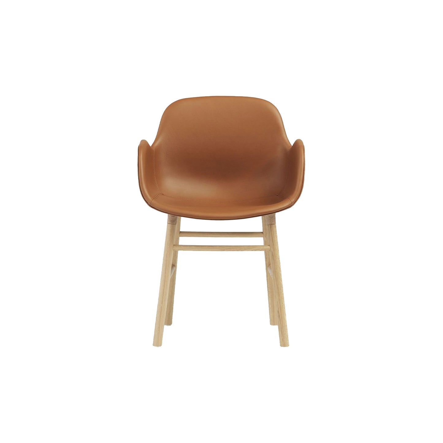 Form Armchair Oak Upholstered