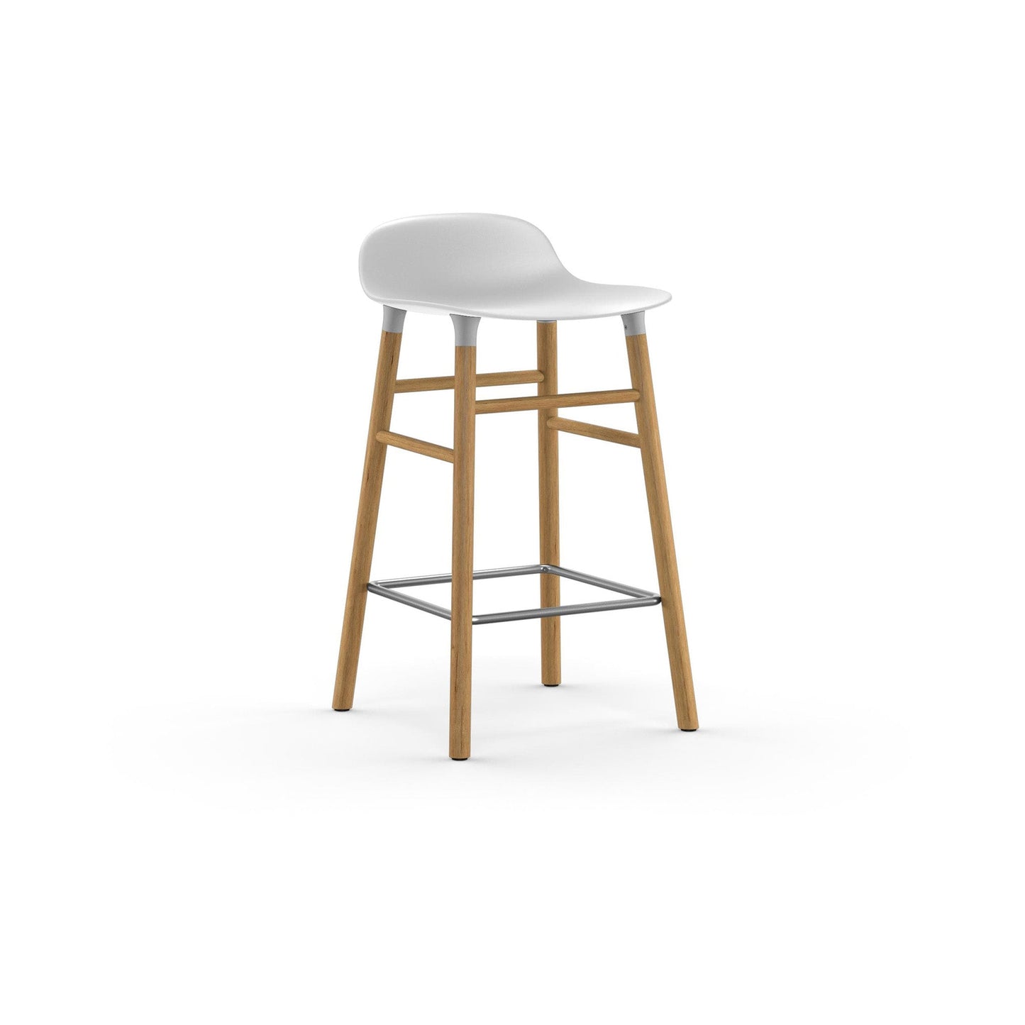 Form Stool Oak - District Furniture